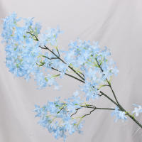Flor De Lirio De Agua Artificial 100cm Con Ramo Largo De Seda Para Decoración De Hogar Oficina Hotel Bodas Fiestas - details 6