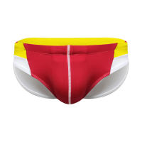 Shorts De Baño Para Hombres Sexy Estirado Talla Pequeña Traje De Baño Deportivo De Playa Verano Con Empuñadura Y Relleno Push-up Material Poliéster Spandex - details 0