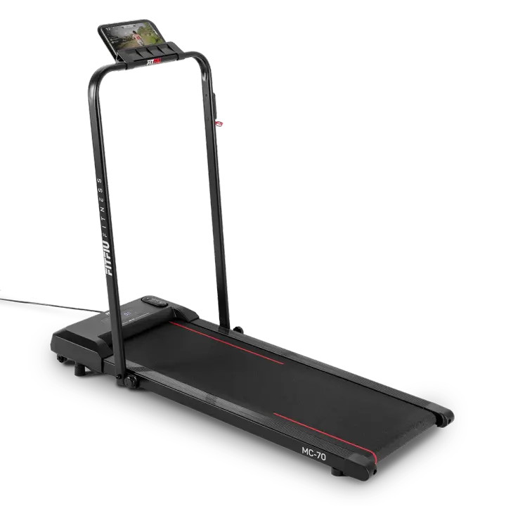 FITFIU Fitness MC-70 - Cinta de Correr Plegable 2 en 1 para Andar y Correr, Walkpad con Inclinación, Pantalla LCD, Control Inteligente, Caminadora Ultracompacta para el Hogar/ Oficina - 1