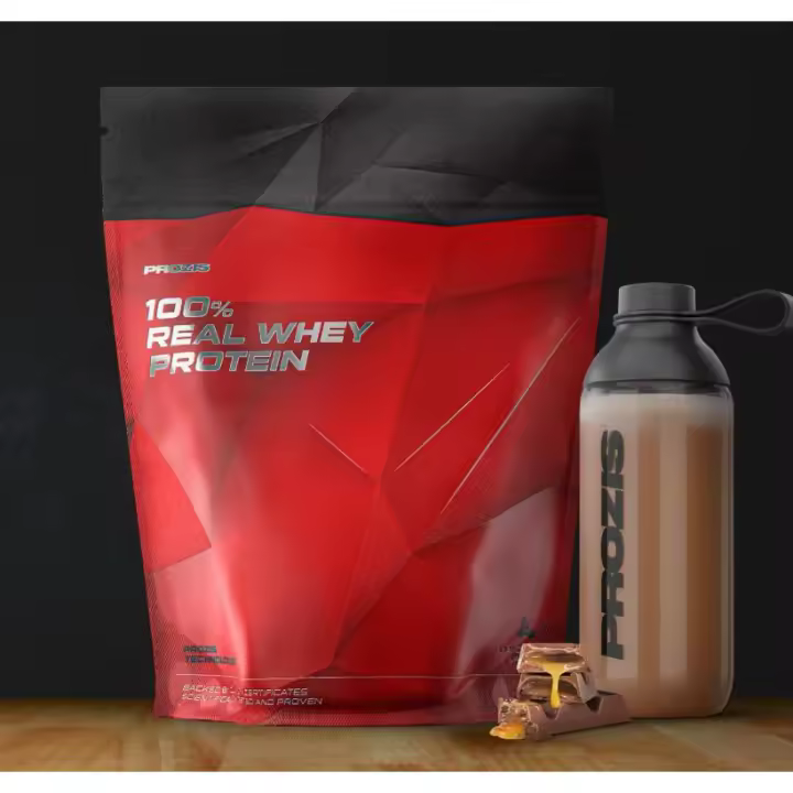 100% REAL WHEY PROTEIN (2KG) - Prozis  Alta calidad  Sin azúcares añadidos  Deliciosos sabores - 1