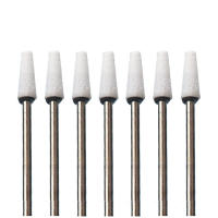 Juego De 7 Piezas De Bits De Uñas De Corundum Para Herramientas De Manicura Remoción De Piel Muerta Con Broca Rotativa - details 5