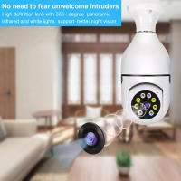 Cámara Inteligente HD 1080P E27 Bombilla WIFI Con Visión Nocturna Audio Bidireccional Seguimiento Humano Para Seguridad Doméstica Y Exterior - details 14