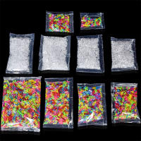 Kit De Bandas De Goma Para Tejido DIY 48/100/300/500/1000 Piezas Transparentes Con Clips S Para Pulseras Y Encantos Accesorios - details 1