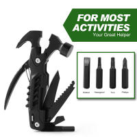 Martillo Multifuncional Maarten 12 En 1 Para Hombres Novios Abuelos Regalos Para Camping Y Sobrevivencia Herramienta Cool - details 3
