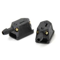 2Pcs Aspersores De Limpia Parabrisas Para Coche Universal 9mm a 4 Maneras Montaje Mejorado Boquillas Ajustables 8mm C9C8 - details 4