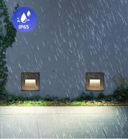 Lámpara De Pared LED 3W IP65 Luz De Escalera LED Impermeable Para Exteriores Fuente De Alimentación AC85-265V Instalación Requiere Luz LED Incluida Estilo Arte Deco - details 0
