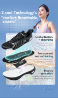 Zapatillas De Correr ONEMIX Orca Para Hombre Algodón Mesh Antideslizantes Resistentes Al Desgaste Transpirables Reflectantes Zapatillas Deportivas Para Entrenamiento Al Aire Libre - details 13