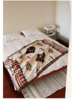 Manta De Terciopelo Para Decoración Del Hogar Y Actividades Al Aire Libre Tema Bohemio Manta De Camas Y Sofá Cubierta De Sofá Material Poliéster/Celulosa Rectangular Geométrico Para Adultos Primavera/Otoño - details 5