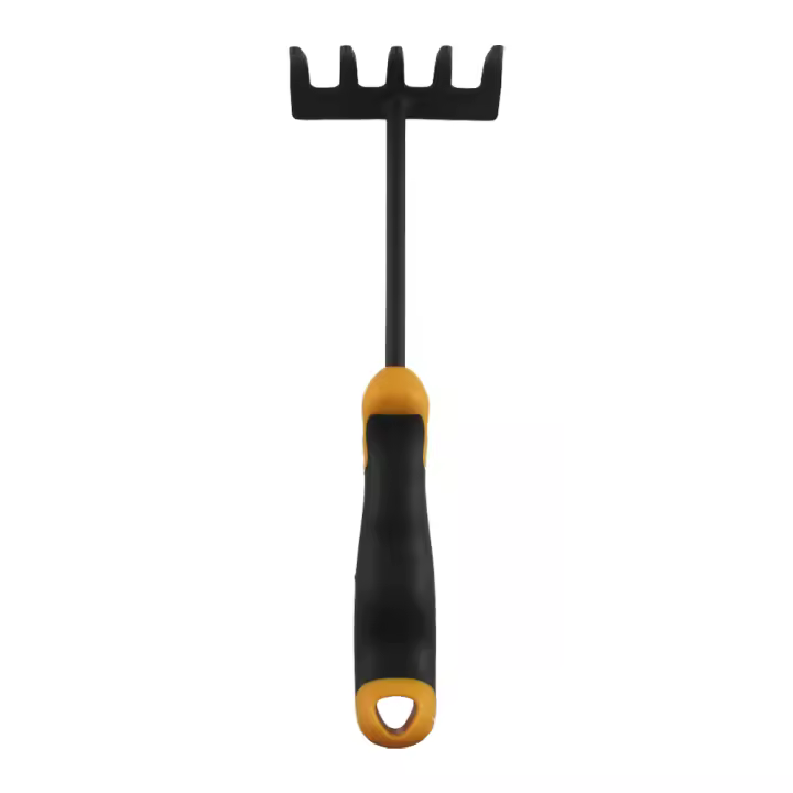 RASTRILLO JARDIN 275 MM 5 PUAS C/MANGO - 1
