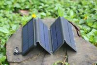 Cargador Solar 25000mAh Bathería Externa Portátil With 4 Paneles de Banco de Energía In Prueba de Agua - details 5