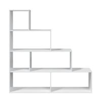 Meimon Estantería KLUM decorativa con 6 huecos, melamina E1, 145x145x29 cm, tablero de partículas de 15 mm, cantos melamínicos, tacos ABS antirruido, soporta hasta 20 kg, color neutro, peso 25,85 kg, embalaje compacto 1580x302x112 mm - details 4