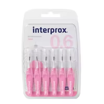 CEPILLO INTERPROXIMAL INTERPROX NANO 6 CEPILLOS - 1