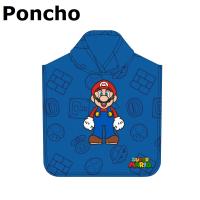 Poncho Super Mario,Toalla de niño Infantil de baño y Playa con Capucha,MICROFIBRA 100% POLYESTER,cm,fespu - details 0
