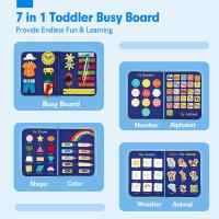 Libro De Actividades Montessori Para Bebés Juguetes Educativos Portátiles Fomentan Los Habilidades De Mano-Eje Para Niños De 3-6 Años - details 22
