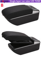 Soporte Central Para Coche Mitsubishi Attrage Mirage Space Star Caja De Almacenamiento Con Reposabrazos Material De Cuero Y Plástico ABS Pieza De Automóvil - details 6