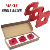Kit De Plantilla De Rincón Redondo MAKLE Para Máquina De Grabado Y Trimmings En Madera Juego De Placas De Madera Con Radio R Placa De Juego De Juego - details 0