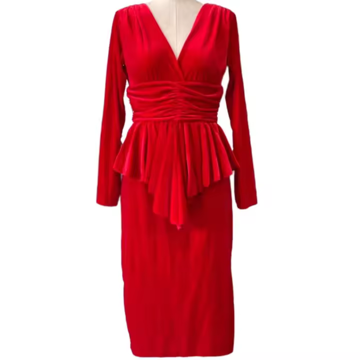 VESTIDO TERCIOPELO - 1