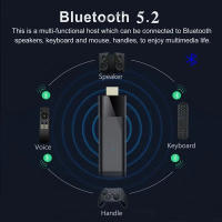 STICK TV Portátil Q12 Con Google Assistant Android 14 8K Video WiFi 2.4&5G Allwinner H313 Reproductor De Medios De Streaming Para TV - details 1