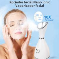 Nano Ionic Steamer Facial Profundo Limpieza Hidratante Cuidado De La Piel Con Sprayer Caliente Fría Mascarilla De Spa Sauna - details 2