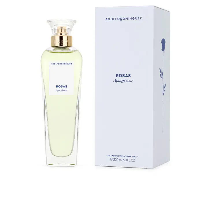 ADOLFO DOMINGUEZ - Agua Fresca de Rosas - Eau de Toilette - 200ml - Vaporizador - 1