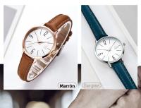Reloj De Mujer Casual Shengke De Cuero Japanese Quartz Resistente Al Choque Y Al Agua Con Marcadores Arábigos Y Pantalla De Vidrio Hardlex - details 9