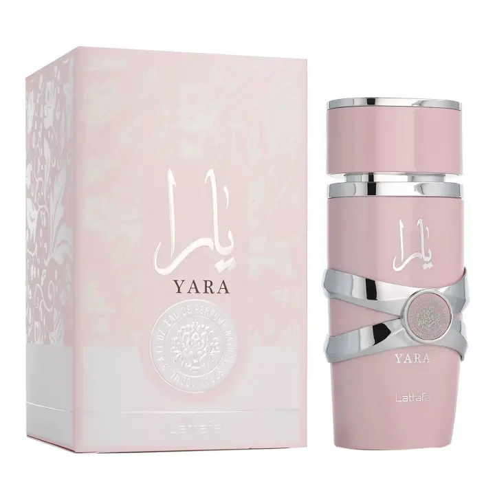 Super Fragancias Yara EDP Perfume Spray 100 ml para Mujer Naranja Mandarina Flor Pink - 1