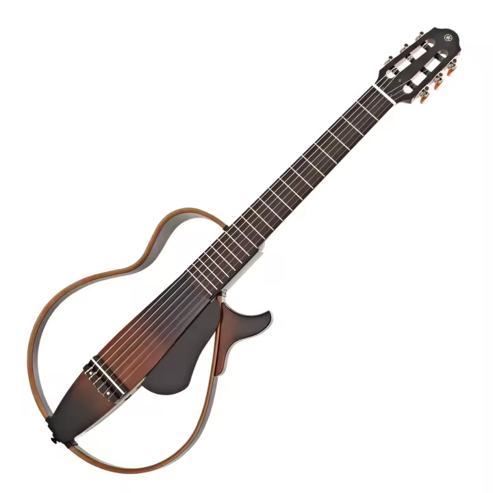 YAMAHA SLG200N TBS GUITARRA CLÁSICA NATURAL SILENT TOBACCO BROWN BURST YAMSLG200NTBS Guitarras Clásicas - 1