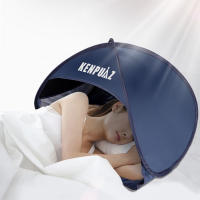 Carpa Portátil Para Camping Y Uso Interior Y Exterior Fácil De Plegar Protección Contra El Sol Y La Lluvia Con Luz Para Dormir En La Cama - details 12