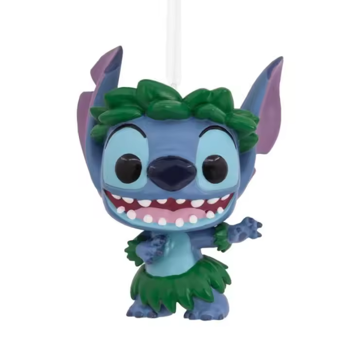 Adorno de navidad funko disney stitch figura de resina - 1