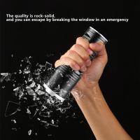 Linterna Táctica LED De Alta Potencia Recargable Por USB Con Zoom Y Batería Integrada Lámpara Fuerte Para Camping Resistente Al Agua Y Choques - details 14