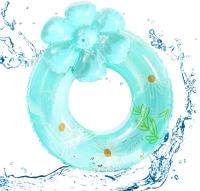 Flotador inflable de margaritas Azules para adultos, suministro de natacion para adultos, flotador de verano para adolescentes y niñas. - details 1