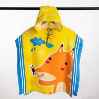 Albornoz con estampado de Dibujos animados para Bebé, toalla de Playa de Unicornio para Niña, Toalla de Baño de Dinosaur Tiburón para Niño, Capa con capucha, toalla, artículo de baño para niños - details 14