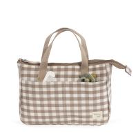Walking Mum Neceser Caetana Para Bebe Con Estampado de Cuadros - details 1