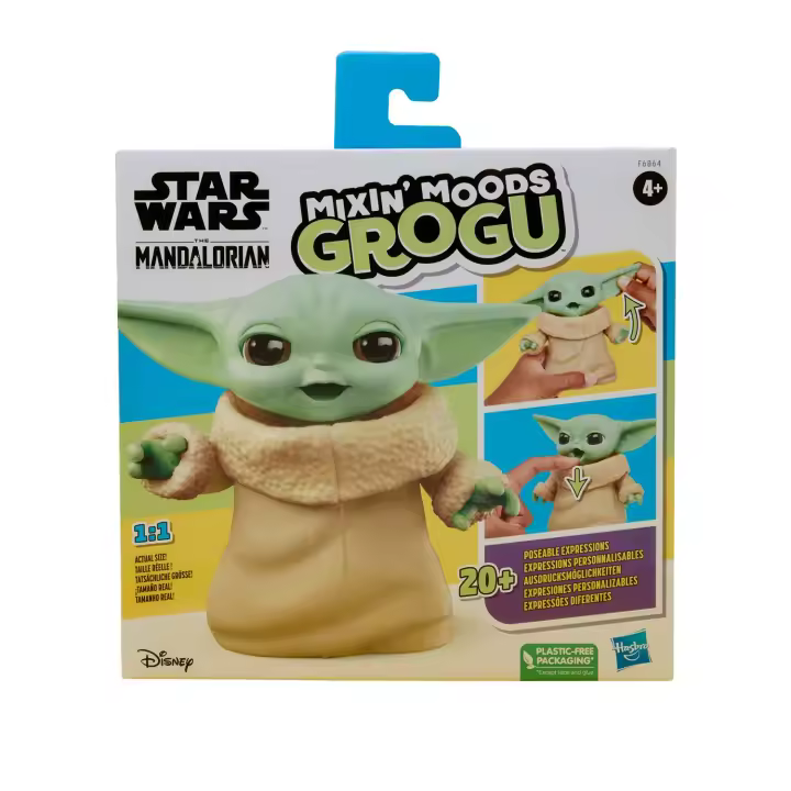 Hasbro STAR WARS MIXIN' MOODS GROGU Figura de Expresión Moldeable - 1