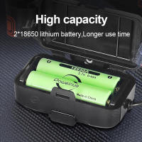 Linterna Frontal LED Potente 9000mAh Con Sensor IR 10000LM Recargable Por USB Luz De Pesca Al Aire Libre Para Camping Montañismo Y Senderismo - details 25