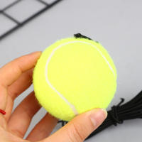 Entrenador De Tenis Portátil Para Solos Bola De Tenis Con Cuerda De Trenamiento Práctica Para Principiantes Adultos Y Niños - details 4