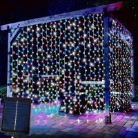 Luces De Hilo De Cobre Solar Para Exterior 3/6x3M Guirnalda De Hadas Para Navidad Halloween Cumpleaños Regalo De Boda Decoraciones - details 0