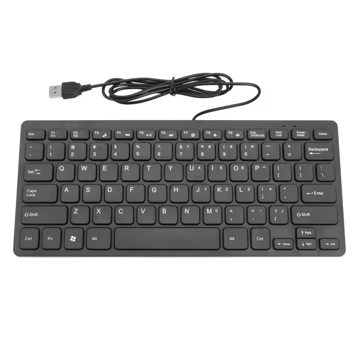 Teclado Inalámbrico Mini Multimedia K1000 Super Delgado 78 Teclas Para Portátil Con Soporte Para Muñeca Tipo De Operación Membrana - 1