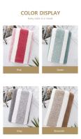 Toalla De Baño De Punto Rayado 35x75 Malla Sintética Absorbente Y Secado Rápido Toalla Suave Para El Hogar - details 1