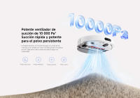 Official | Xiaomi Robot Vacuum H40, Aspirado y Fregado Antienredos con Recogida de Polvo de Gran Capacidad, Potente Ventilador de Succión de 10 000 Pa, Tecnología Antienredos Multidimensional, Batería de 5200 mAh, Bolsa para el Polvo de 4 L - details 5