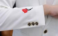 Nueva Chaqueta Casual De Primavera Para Hombre Con Bordado De Patrón Elegante Cierre Único Estilo Versátil Moda Masculina - details 10