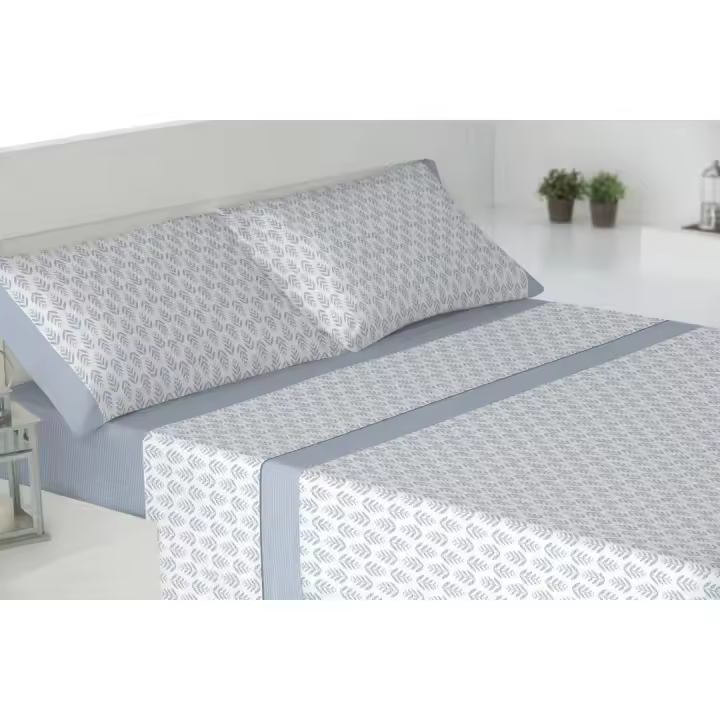 Sábanas verano cama 180cm - Suaves y Económicas de Microfibra Anti-perli - Eurhria en Azul (Artículo Rotativo) - 1