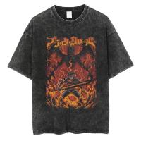 Camiseta De Manga Corta Para Hombre Estilo Hip Hop Harajuku Con Diseño Gráfico De Anime Black Clover Vintage Retro En Algodón Camiseta Tees De Calle - details 1