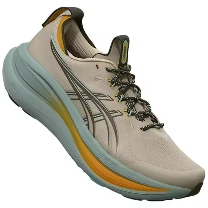 Zapatillas De Trekking Asics modelo GEL-NIMBUS 28 TR para Hombre en color Beige - 1