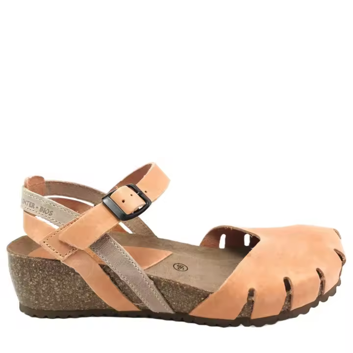 INTER-BIOS Sandalia INTERBIOS 5355 Mujer Cómoda En Piel Azul - 1