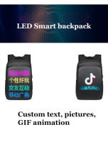 Mochila Inteligente LED 15.6 Pulgadas Para Negocios Y Viajes Con Pantalla Mochila Multimedia Para Hombres Y Mujeres Estilo Moderno - details 1