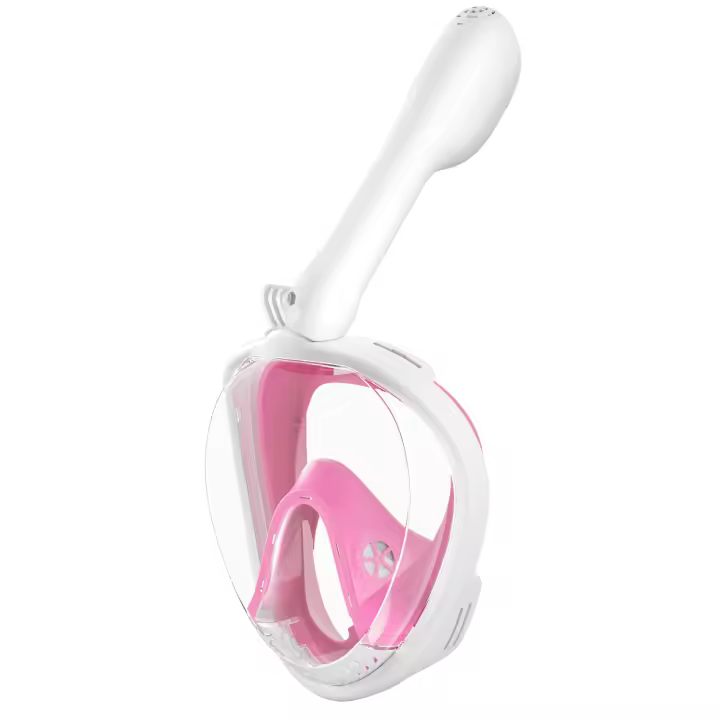 MOV Nueva máscara de buceo de cara completa antivaho, máscara de natación con respiración, máscara de snorkel completamente seca - 1