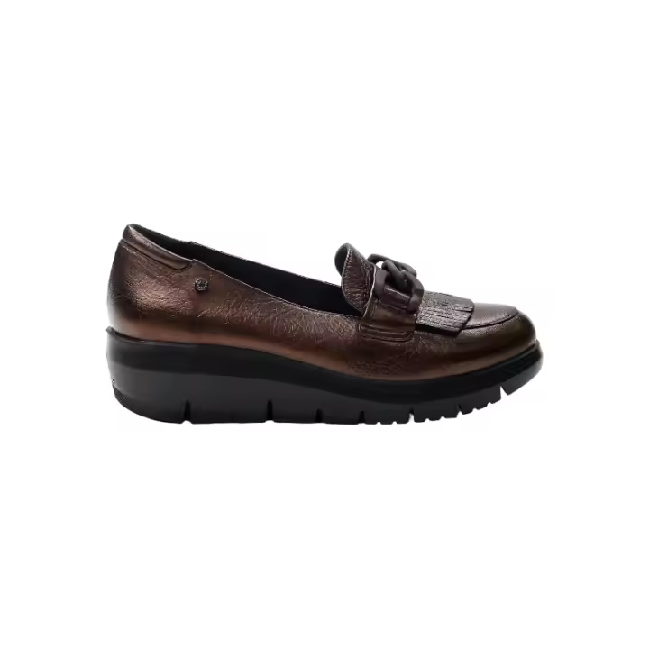 mocasin plume 13 laminated fern brown - 1