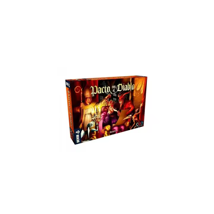 PACTO CON EL DIABLO, juego de mesa en Castellano editado por Devir - 1