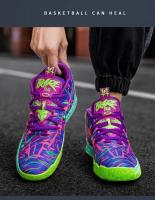 Zapatos De Baloncesto Para Hombre De Alta Calidad Antideslizantes Transpirables Con Suela De Goma Comodidad Y Estilo Deportivo - details 23